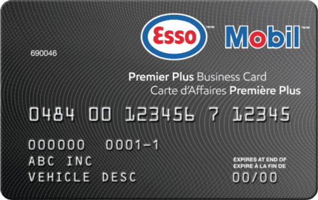 Esso and Mobil Premier Plus Business Card