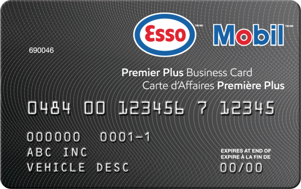 Esso and Mobil Premier Plus Business Card